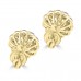 2.05 Ct Ladies Round Cut Diamond Stud Earring In 14 kt Yellow Gold